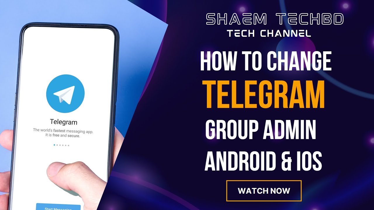 How to Change Telegram Group Admin Android & Ios
