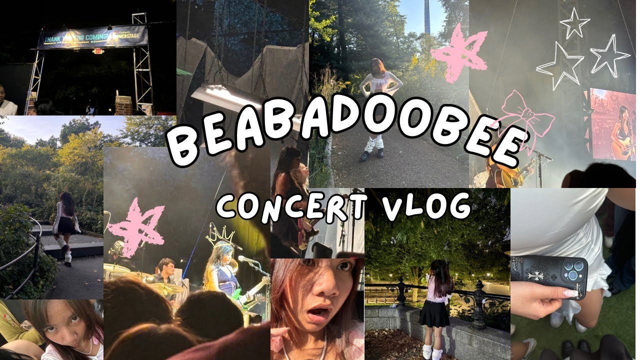 beabadoobee concert vlog🎀🎤🐈‍⬛