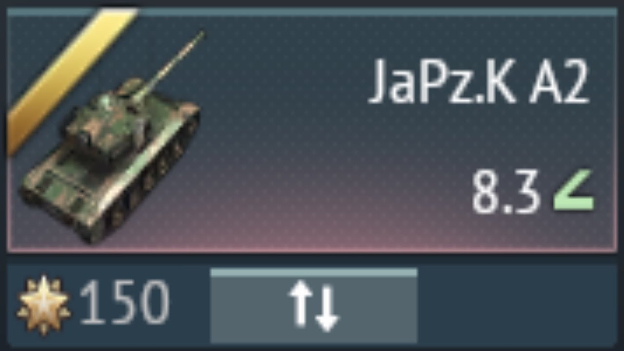 JaPz.K A2 - НЕПОЛНОЦЕННЫЙ ТАНК в War Thunder