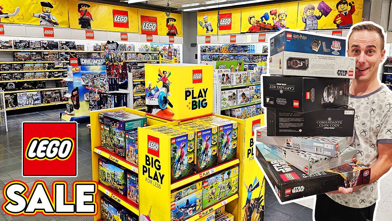Грандиозная РАСПРОДАЖА LEGO! Увлекательный шопинг!
