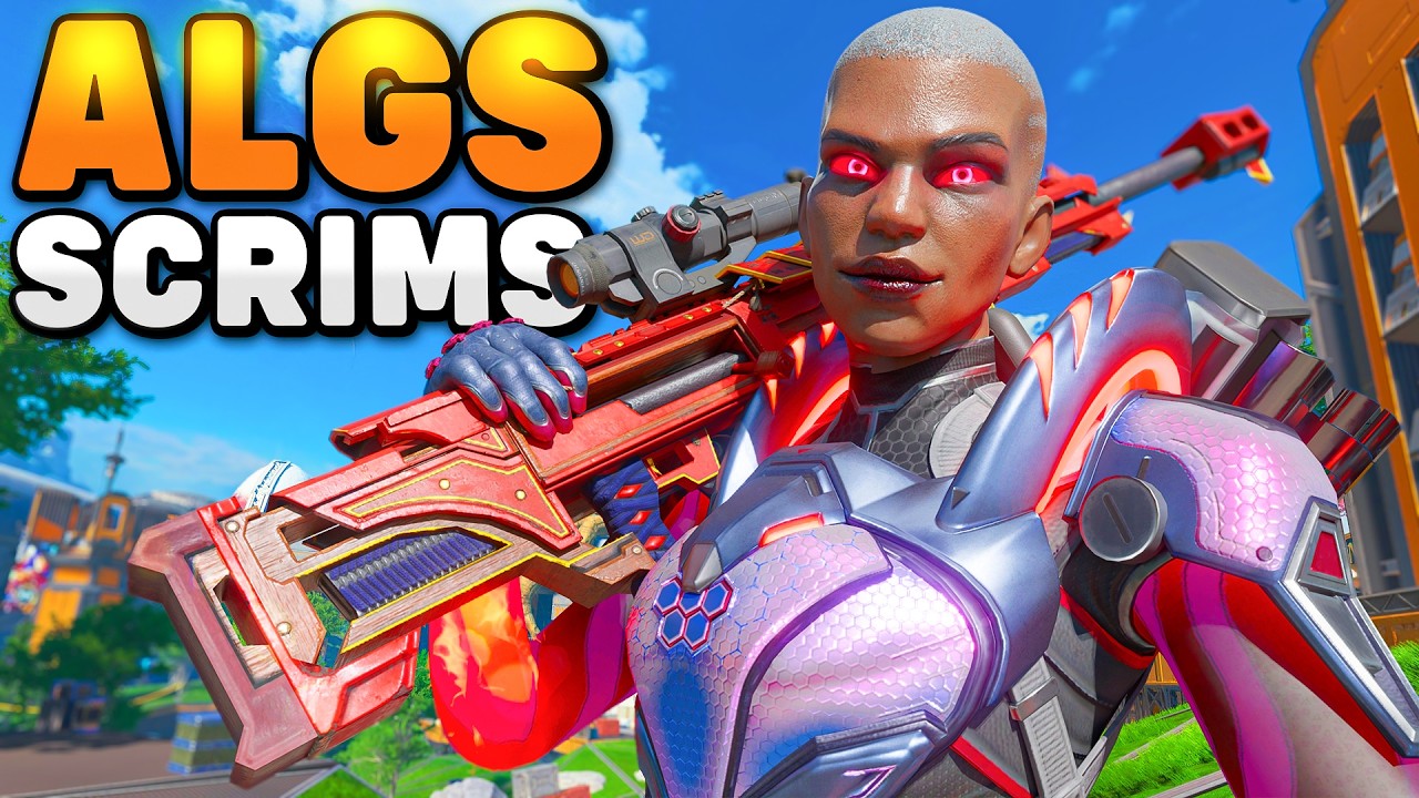 Dominating With The KRABER In Pro Scrims! - Apex Legends