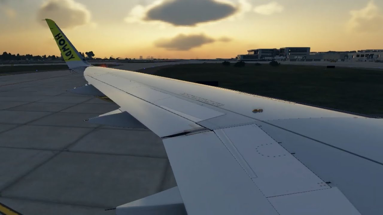FIRST LANDING ULTRA REALISM A321N TJSJ LANDING WING VIEW SPIRIT FLIGHT SIM 2026 XP12 RTX4060 #fly 