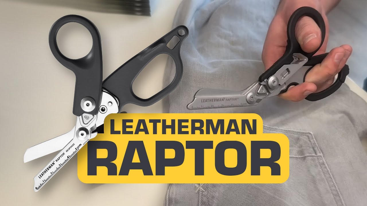 Die beste Rettungsschere auf dem Markt? Leatherman Raptor Test