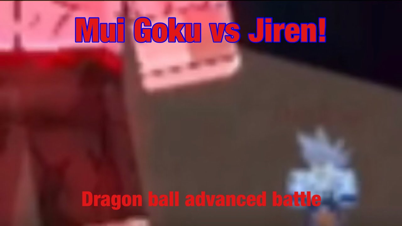 Mastered Ultra Instinct Goku vs. Full Power Jiren! [Dragon Ball Advanced Battle Reenactment]