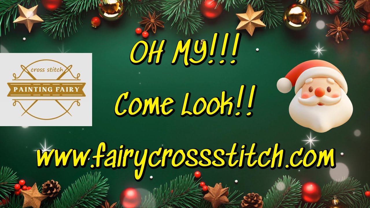 PaintingFairy!! #paintingfairy #stampedcrossstitch #pointdecroix #flosstube  #fairycrossstitch