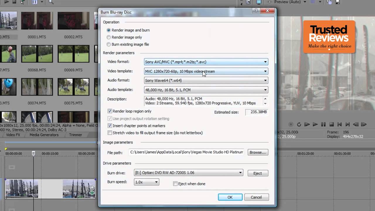 Sony Vegas Movie Studio HD Platinum 11