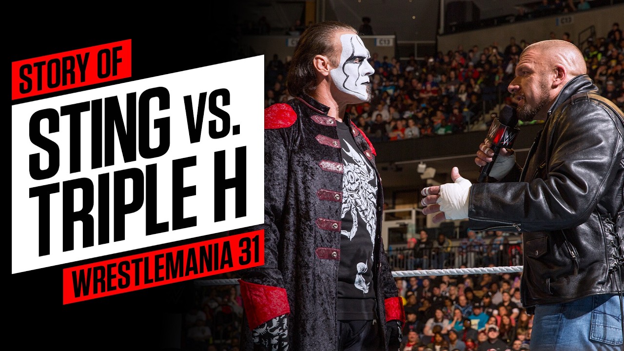 The story of Sting vs. Triple H at WrestleMania 31