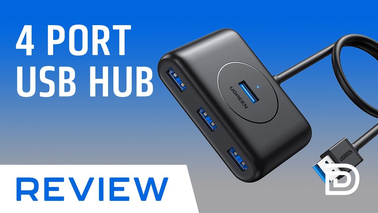 Обзор концентратора данных UGREEN 4 Port USB Hub 3.0 // Лучший USB-концентратор для Mac PC