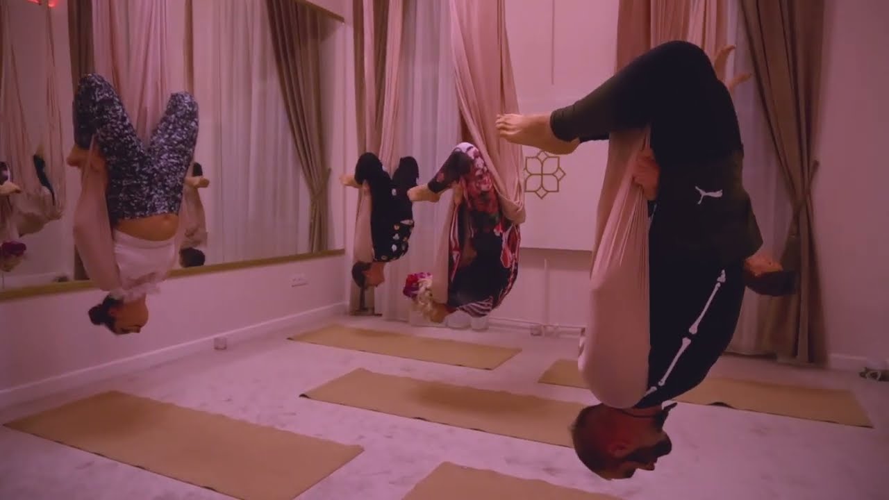Aerial Halloween-Team dance