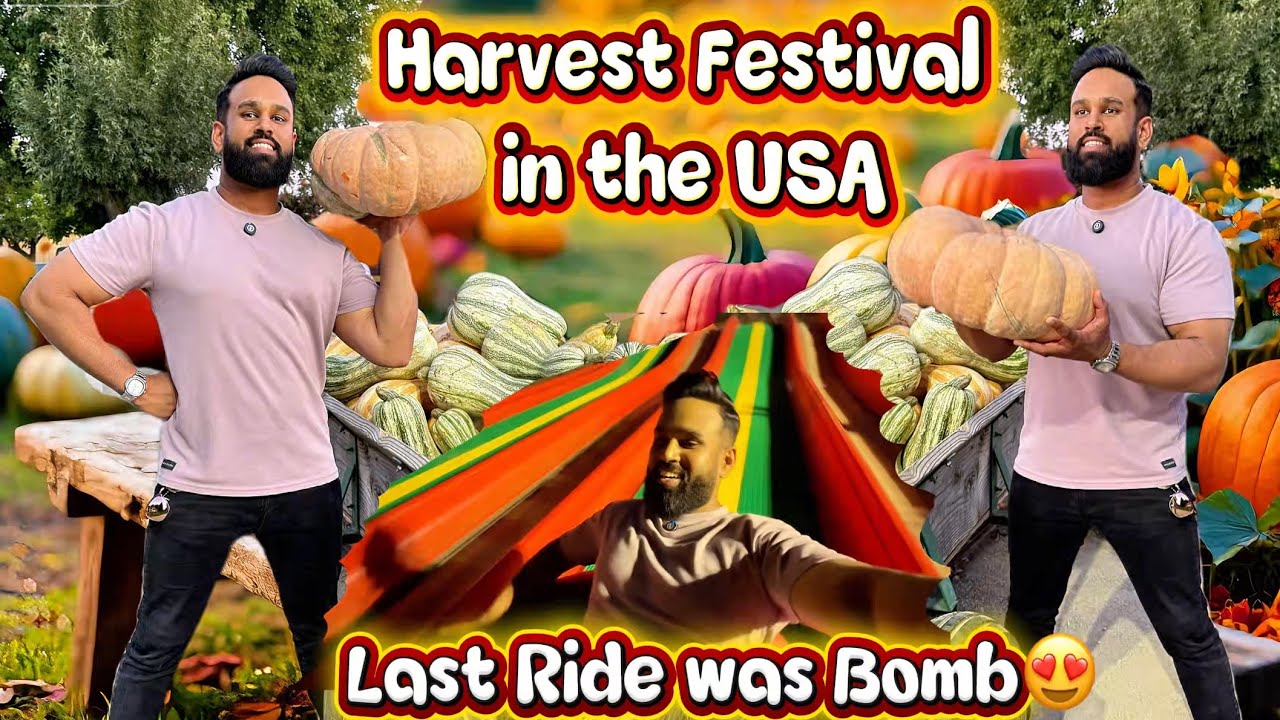 Harvest Festival In USA🇺🇸| Bishop’s Pumpkin Farm🎃| Fall Vibes And Festivities😍| Vlog |