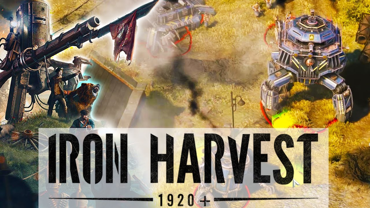 Iron Harvest Skirmish | Saxony vs Rusviet | Deserted Tracks