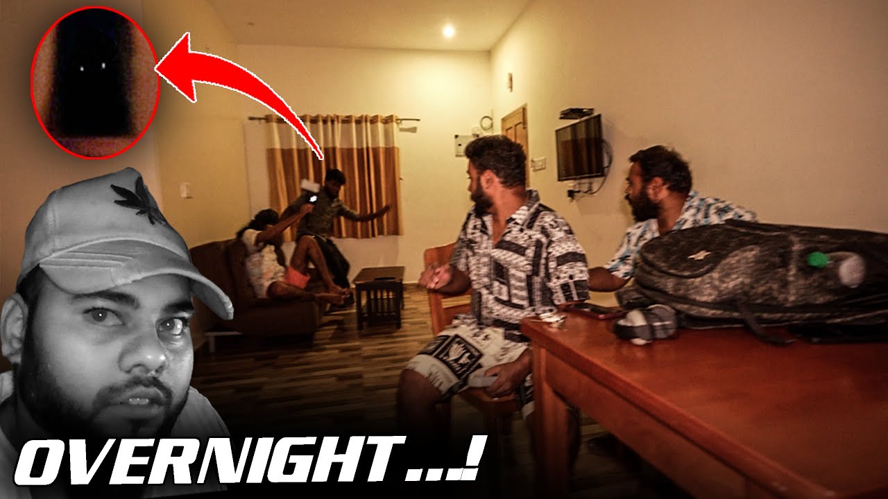 Overnight in Haunted Apartment ! ( INVESTIGATION )