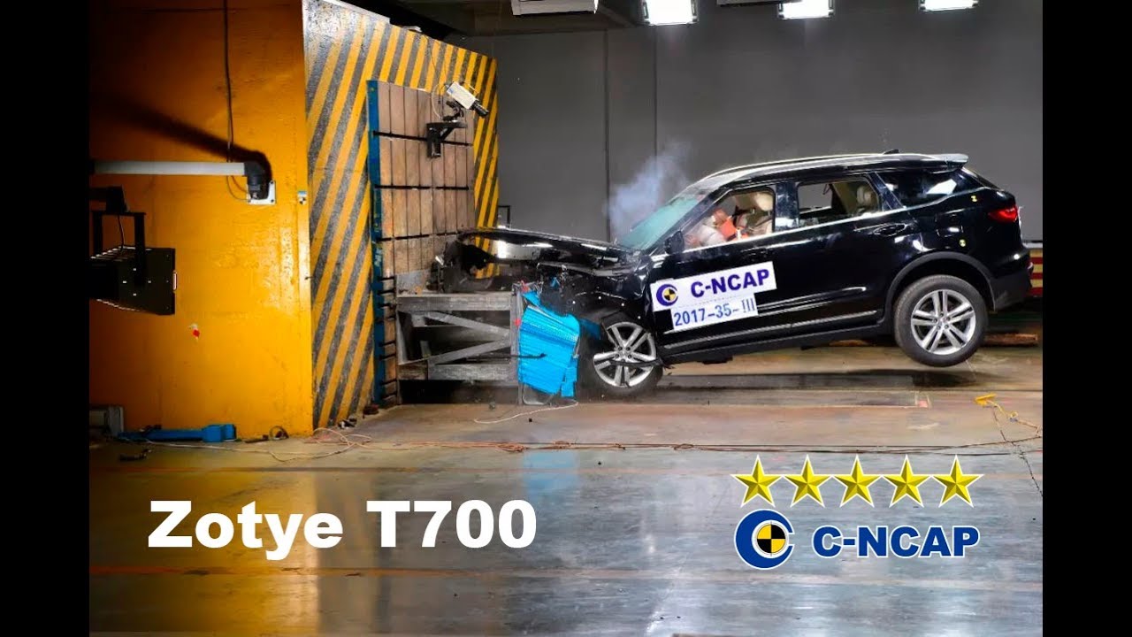 Zotye T700 Краш-тест - 5 звёзд