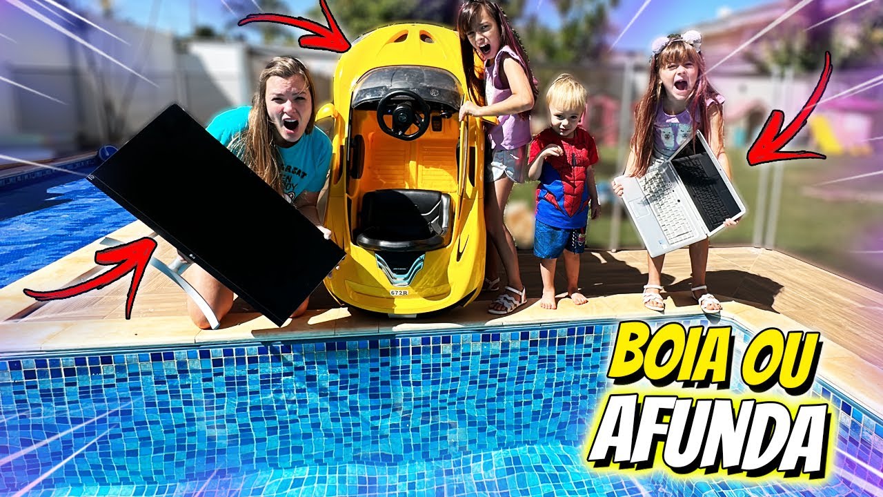 Desafio do BOIA ou AFUNDA !!