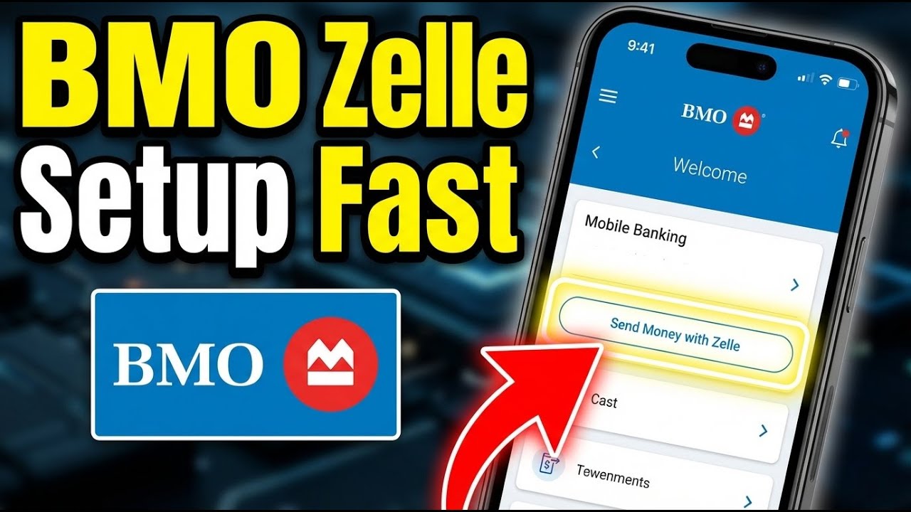 Как использовать Zelle с банком BMO &mdash; быстрая настройка