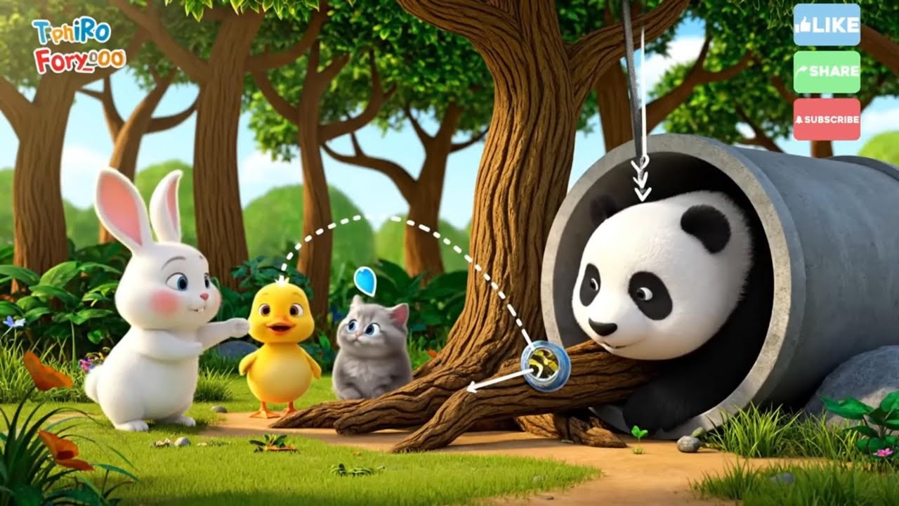 🐰🐤Roro, Dodo & Kiki: Smart Problem Solving Adventures for Kids | Panda & Fox Rescue