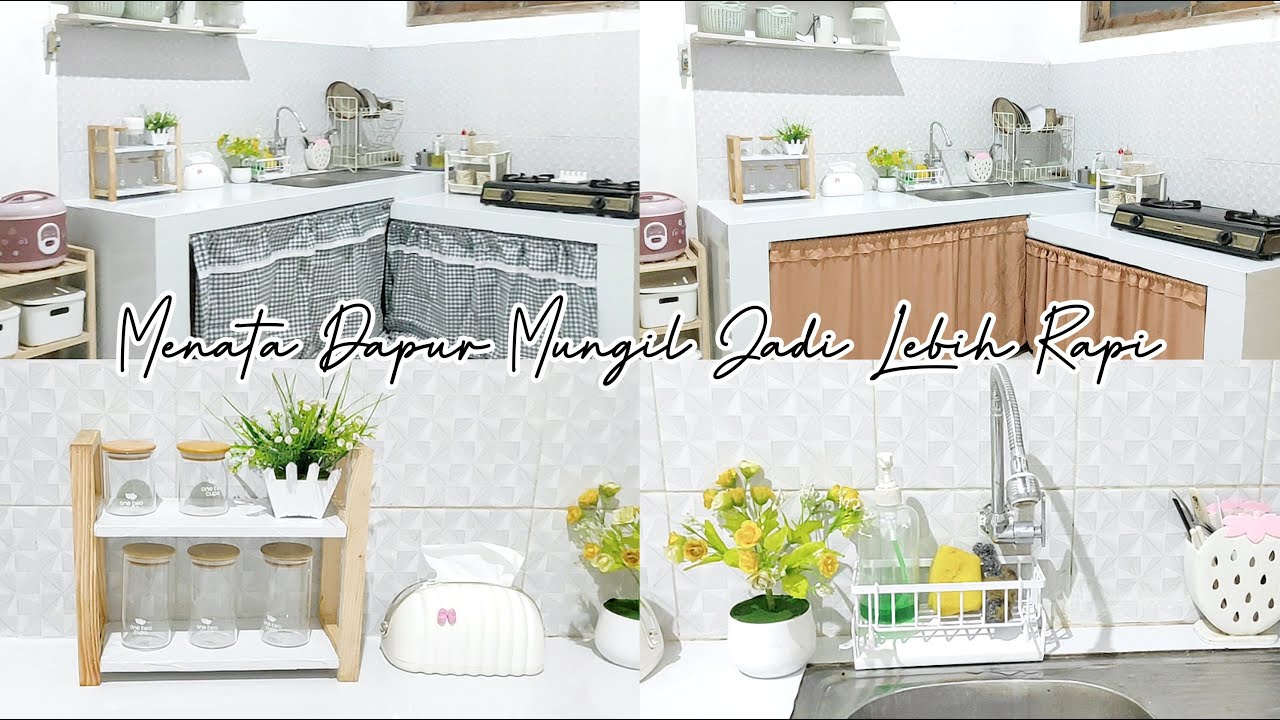MENATA DAPUR MUNGIL JADI LEBIH RAPI & ESTETIK✨ #makeover