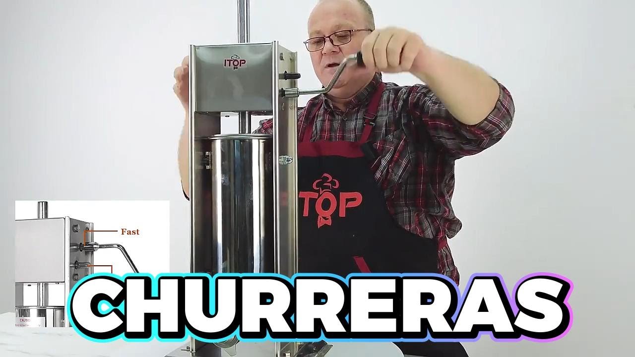 👨&zwj;👩&zwj;👦 top 3 MEJORES Churreras BARATAS de ALIEXPRESS [2024]🧡Maquina para Hacer Churros en Casa🏠