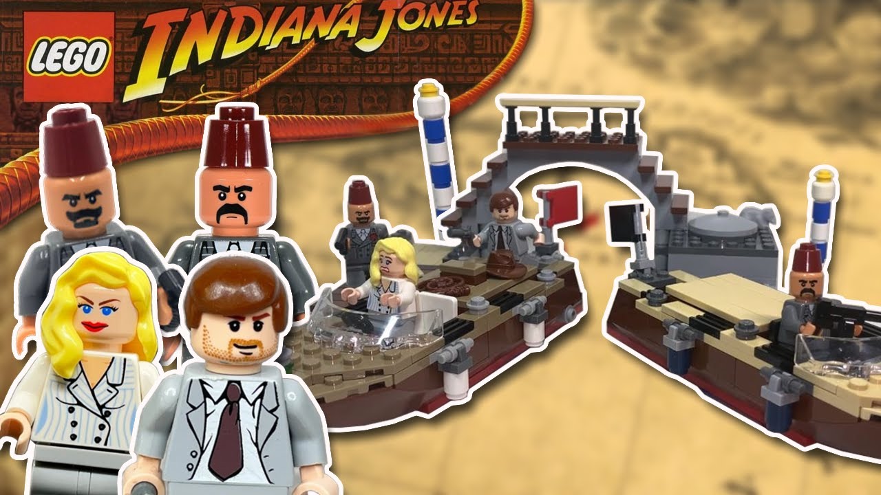 Awesome Setting, Great Features, Excellent Set - LEGO Indiana Jones 2009 Venice Canal Chase (7197)