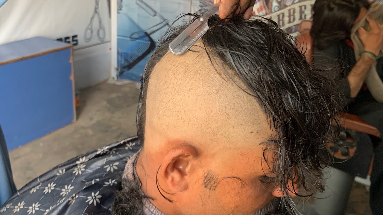 Long Hair to Clean Razor Bald | Full Head Shave Transformation