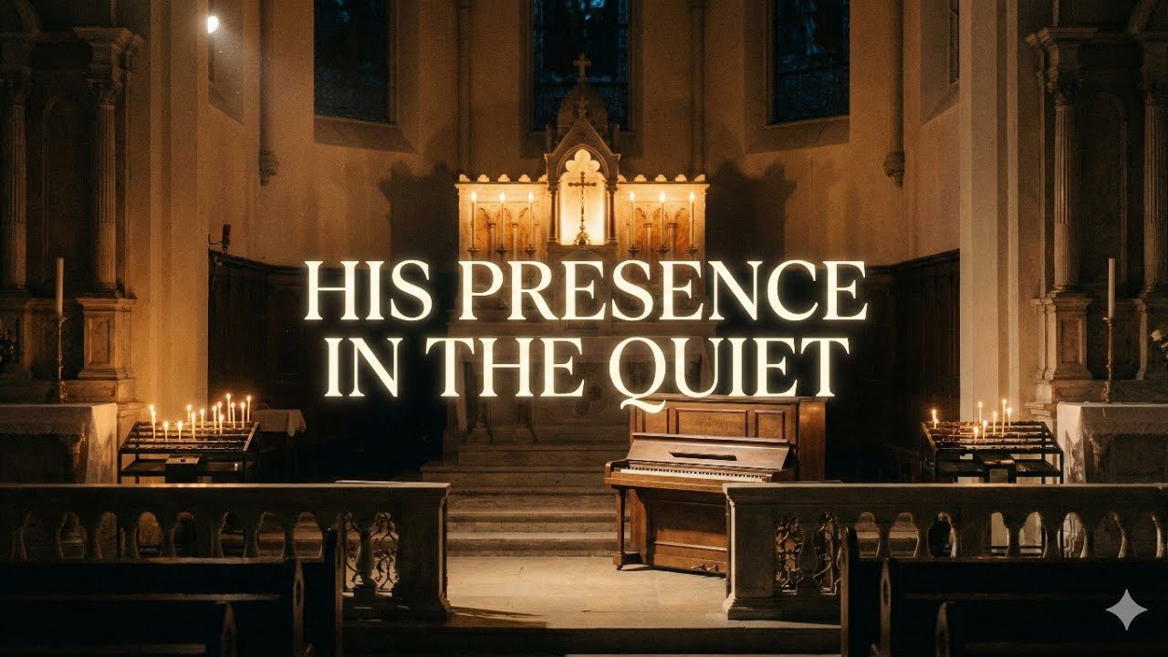 HIS PRESENCE IN THE QUIET | Peaceful Midnight Worship Piano Instrumental