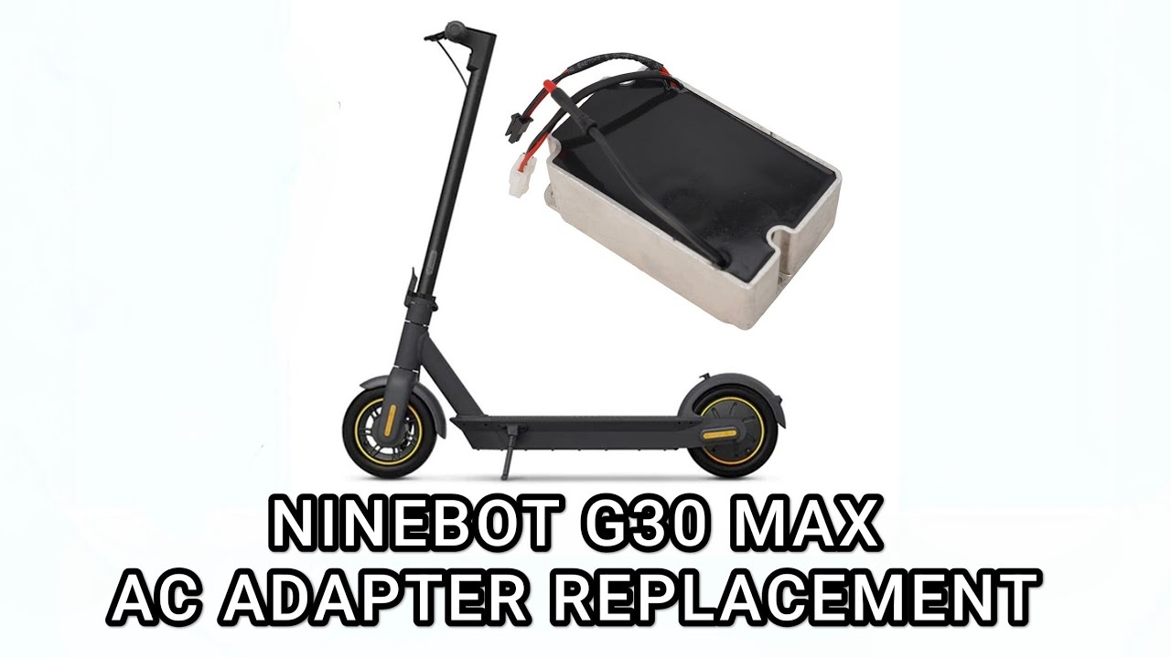 SEGWAY NINEBOT G30 MAX NOT CHARING! | AC ADAPTER REPLACE |  #ninebotg30max #g30max #ninebot #repair