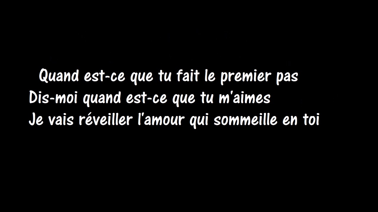 Quand est-ce que tu m'aimes  Tenny