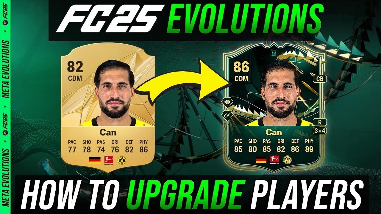 How To EVOLVE PLAYERS in FC 25 ✅ 2025 Guide! How Evolutions Work? How to UPGRADE Players in EA FC 25