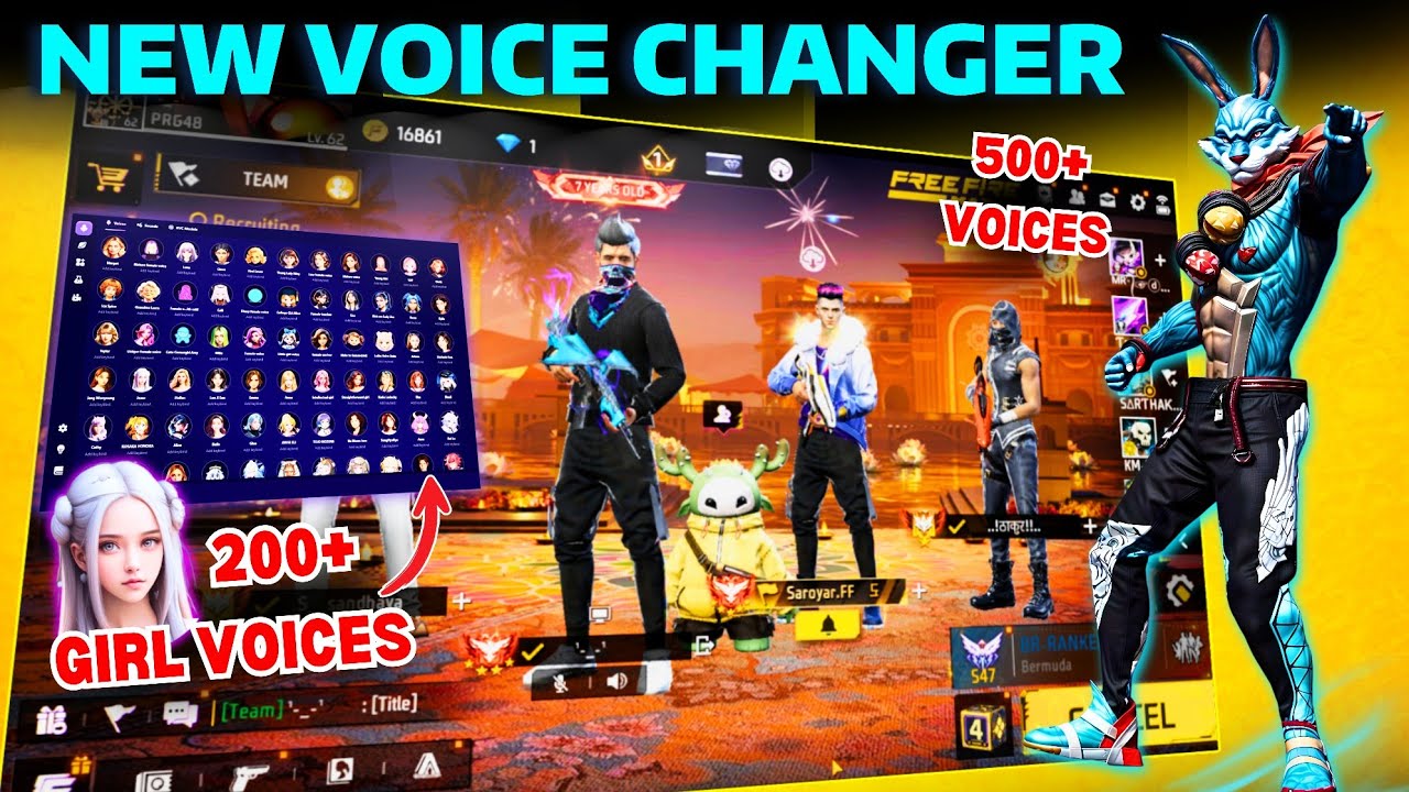 BEST VOICE CHANGER APP FOR FREE FIRE IN 2026⚡ HOW TO CHANGE VOICE IN FREE FIRE GIRL VOICE CHANGER FF