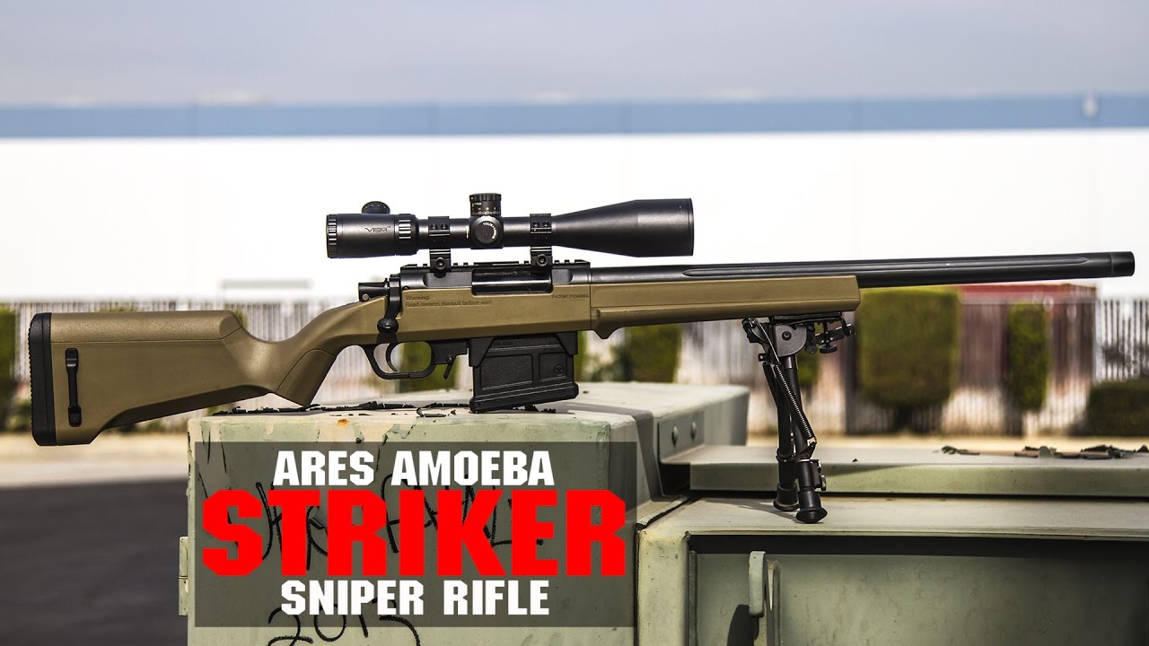 ARES Amoeba STRIKER S1 Sniper Rifle Overview | Great Sniper Rifle For Under $200? | AIRSOFTGI.COM