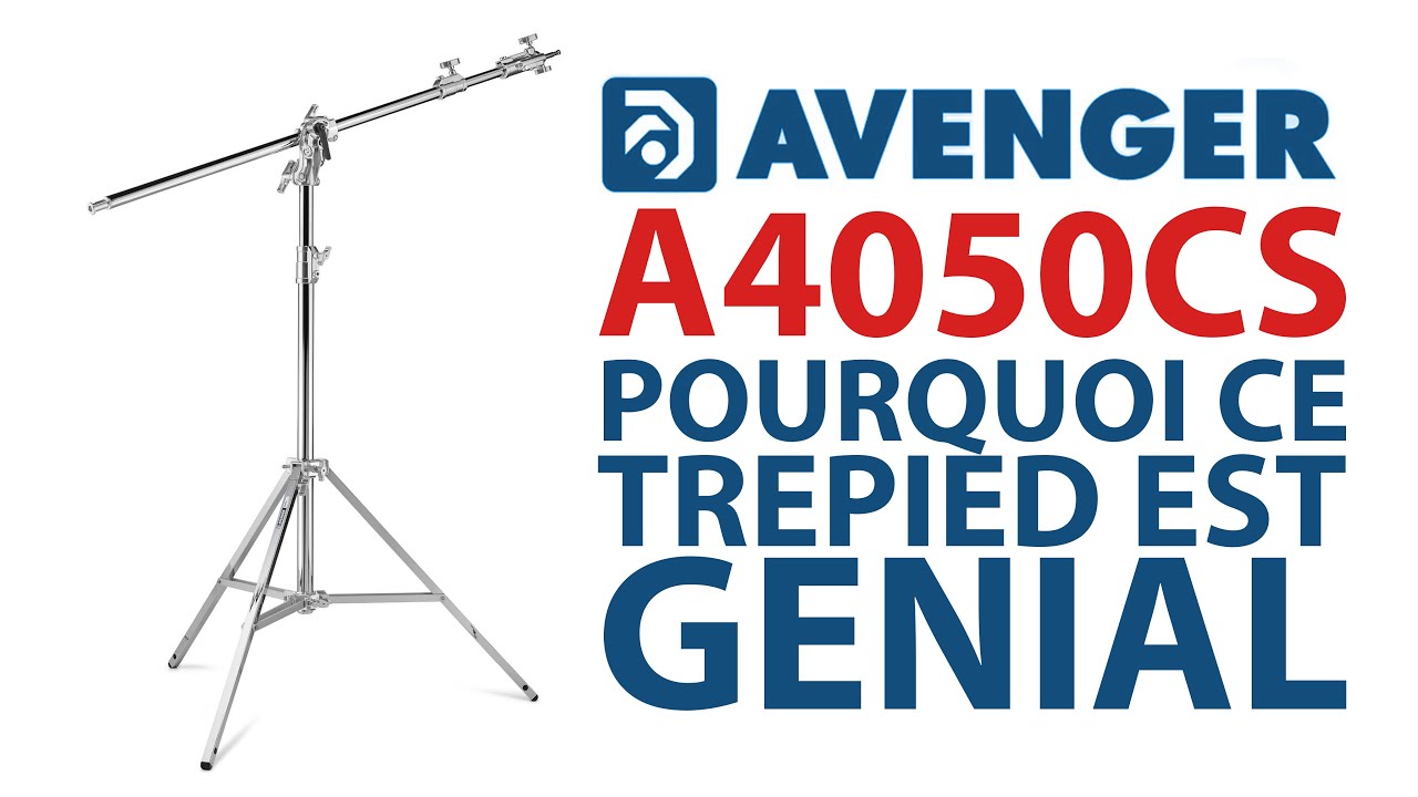 [REVIEW] AVENGER A4050CS (le pied girafe polyvalent !)