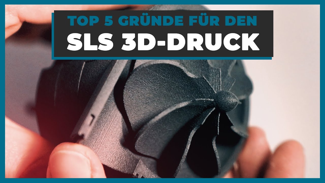 5 Gr&uuml;nde, warum Selektives Lasersintern (SLS) die richtige 3D-Technologie f&uuml;r Sie sein k&ouml;nnte!