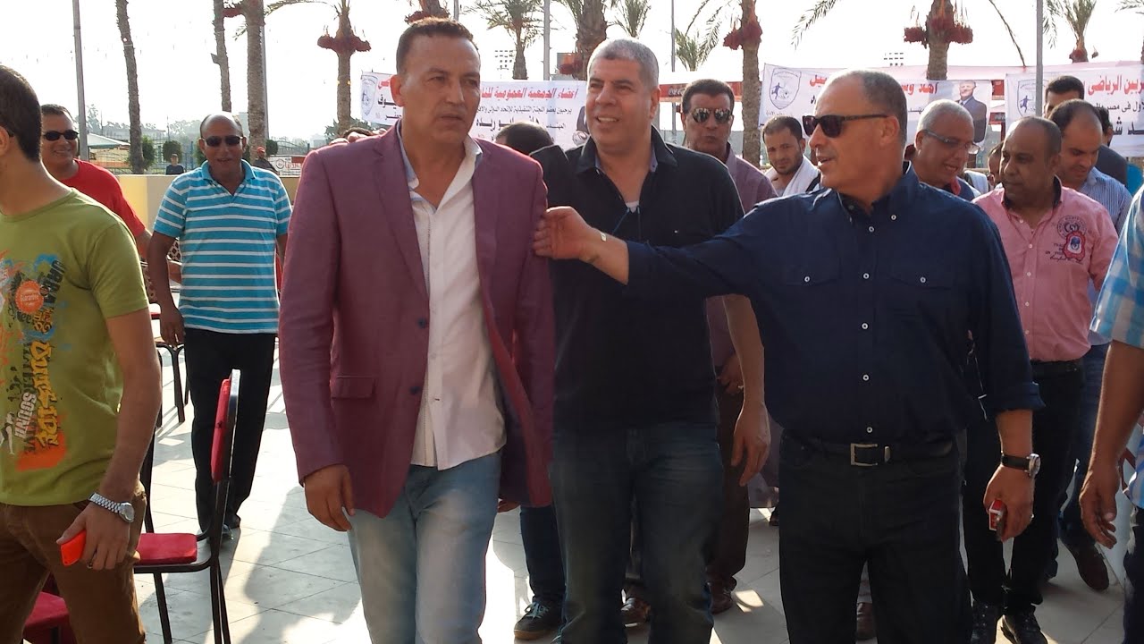 ابو ريدة وشوبير فى نادى شربين الرياضى