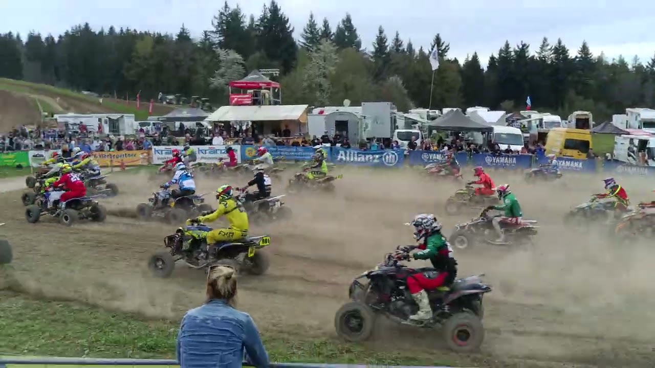Motocross Wohlen 2025 Swiss MX Action Quad Start