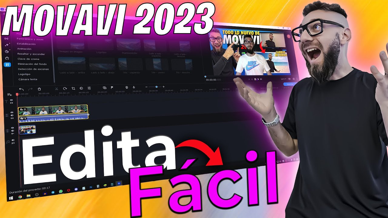 ✅ Edita FACIL con MOVAVI 2023 | Editor para Youtubers
