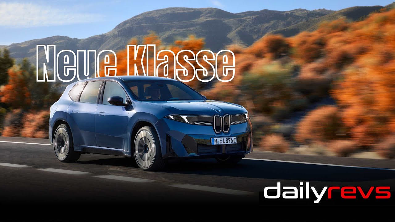 Tesla Model Y Rival BMW ix3 Neue Klasse in Action