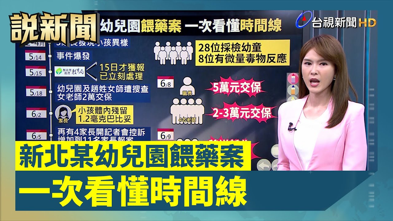 新北某幼兒園餵藥案 一次看懂時間線【說新聞追真相】