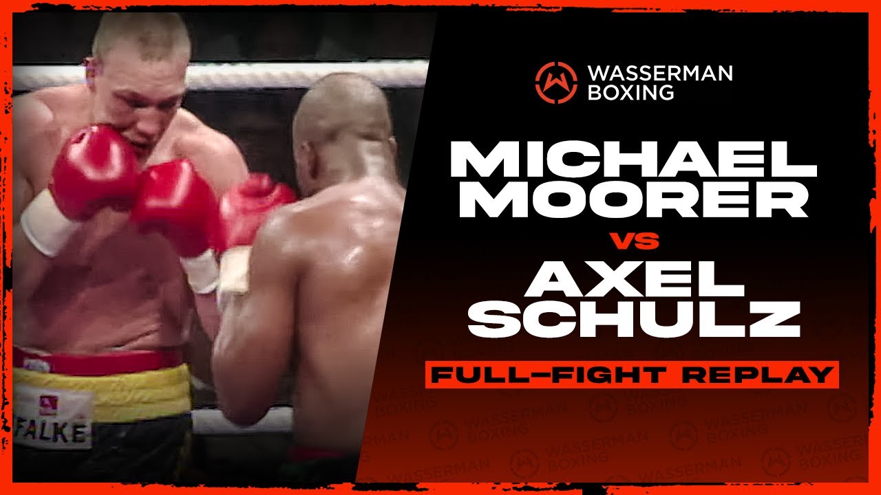 FULL FIGHT: MICHAEL MOORER VS AXEL SCHULZ | IBF HEAVYWEIGHT TITLE