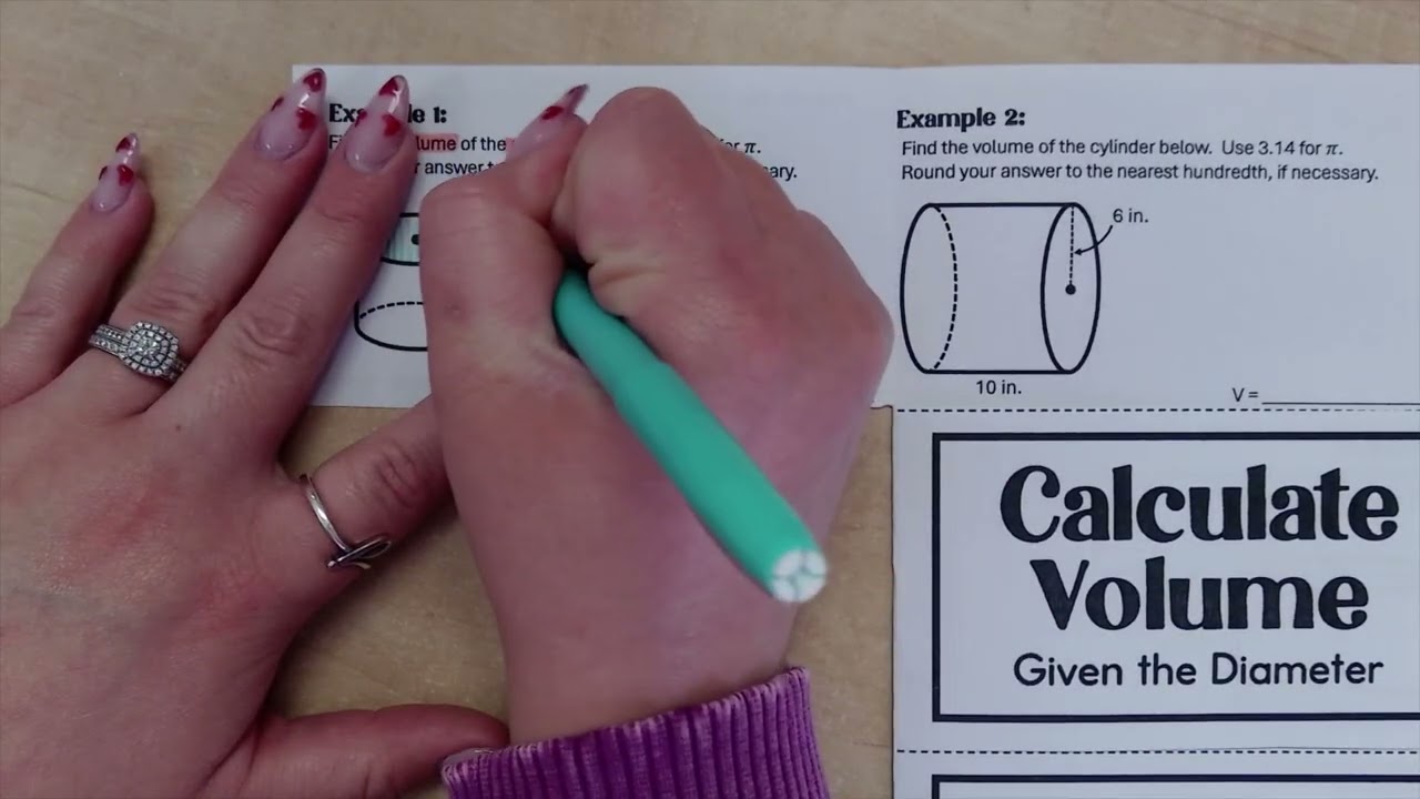 Volume of Cylinders | 8th Grade Math | Math with Mrs. B