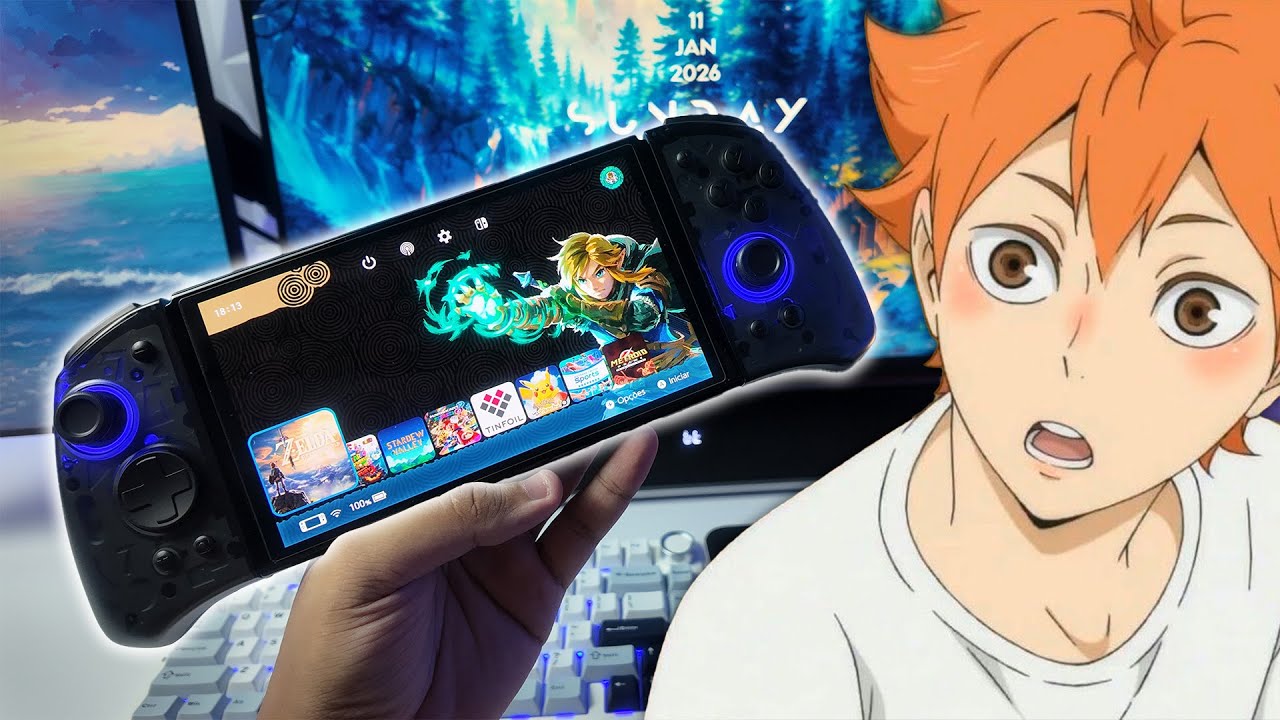 Tunando meu Nintendo Switch OLED 🔥