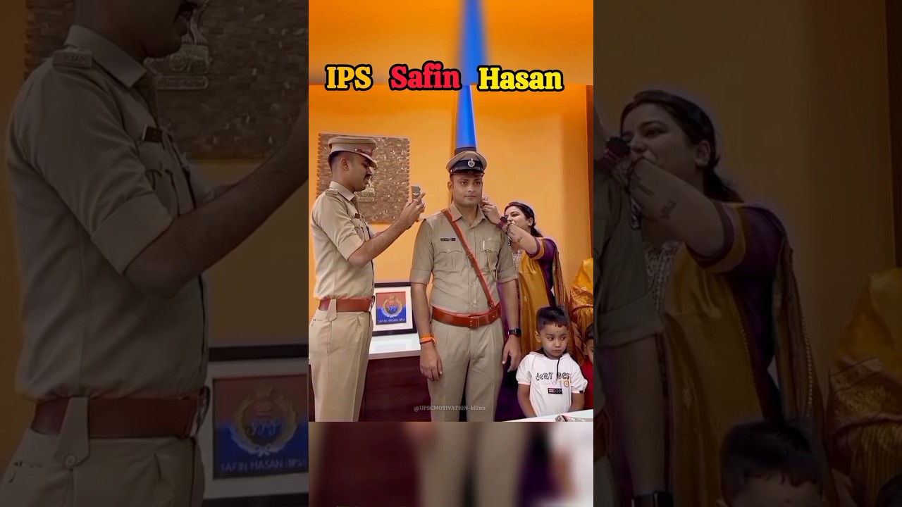 🇮🇳IPS Safin Hasan UPSC Motivation Police (CSE) 🎯📚💞 #ips #upscwala #motivation #viral.🔥