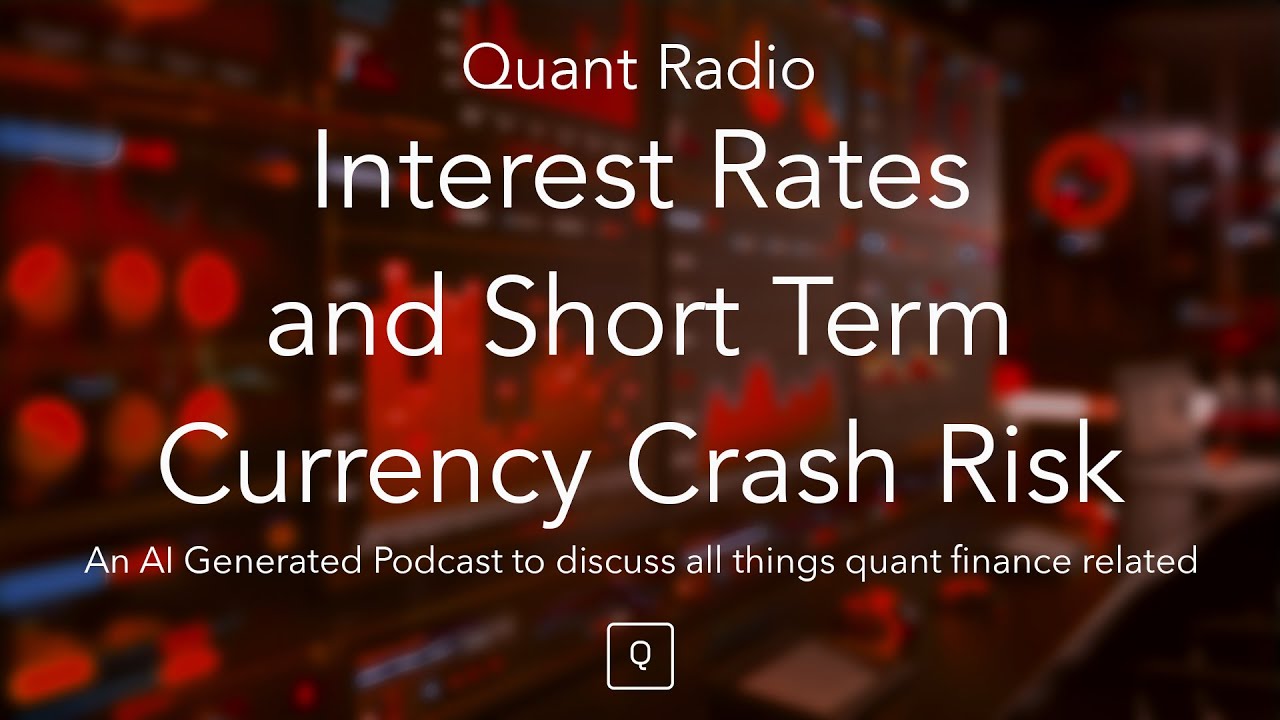 Quant Radio: Interest Rates and Short Term Currency Crash Risk