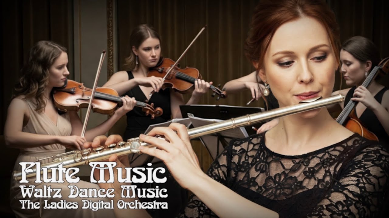 FLUTE MUSIC - Waltz Dance Music - The Ladies Digital Orchestra - 2025 Remix
