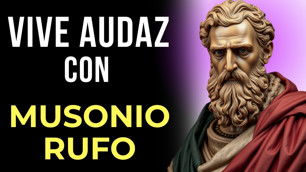 VIVE SIN ARREPENTIMIENTOS Y CON AUDACIA (MUSONIO RUFO, ÚLTIMO ESTOICO) 🚀