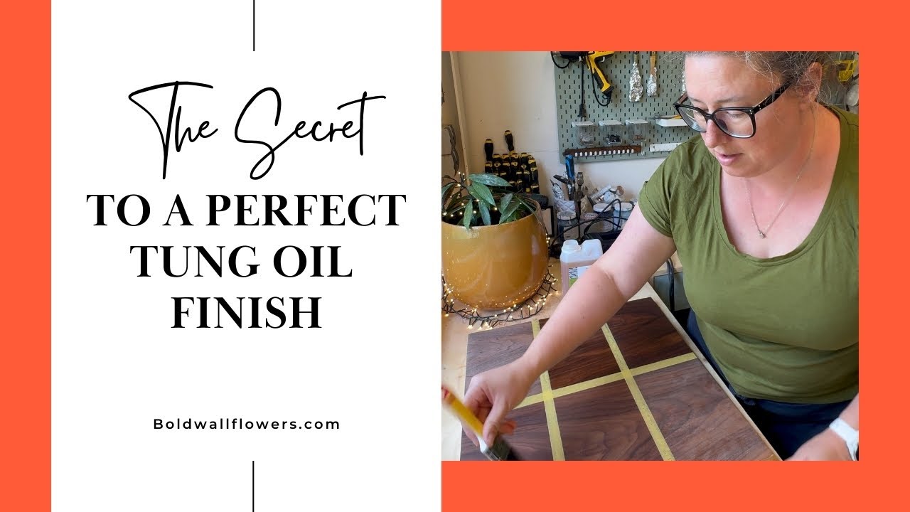 The Secret to a Buttery Smooth Tung Oil Finish | Pro Tips for Furniture Refinishing