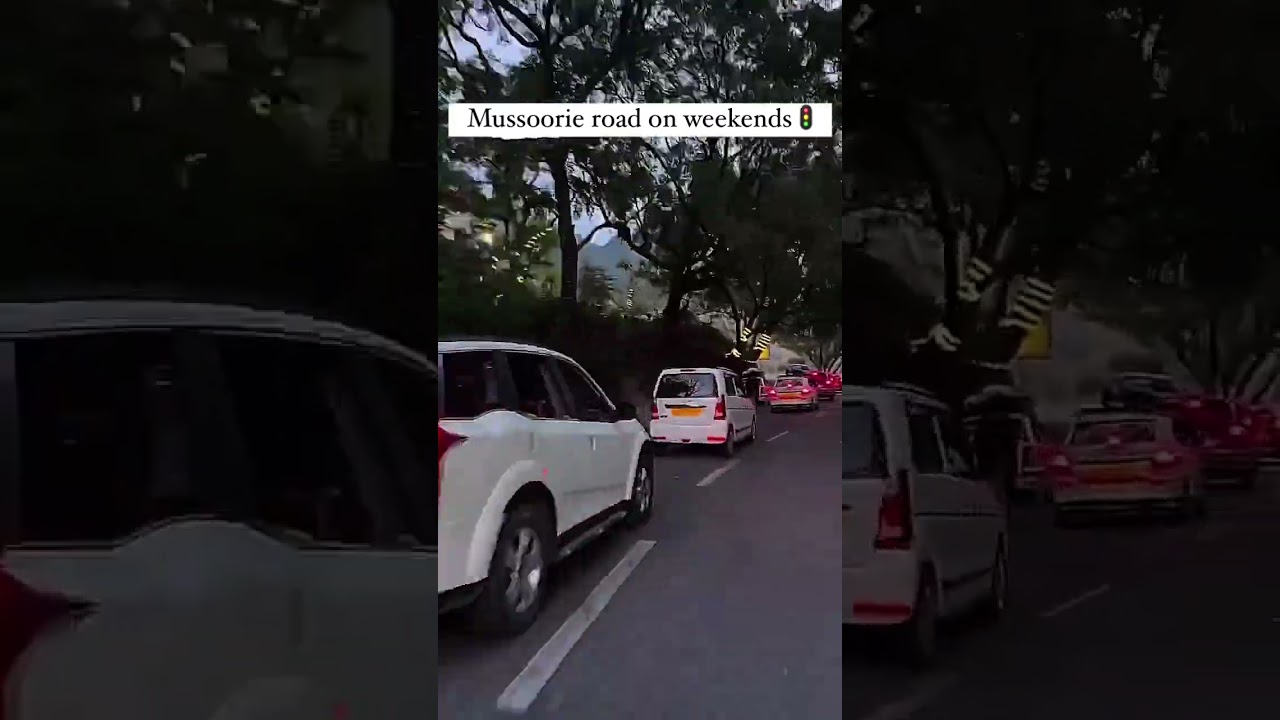 Mussoorie traffic 🤣 🥵😡 #shortvideo #shortsvideo #viral #uttarakhand #dehradun #mussoorie #youtuber