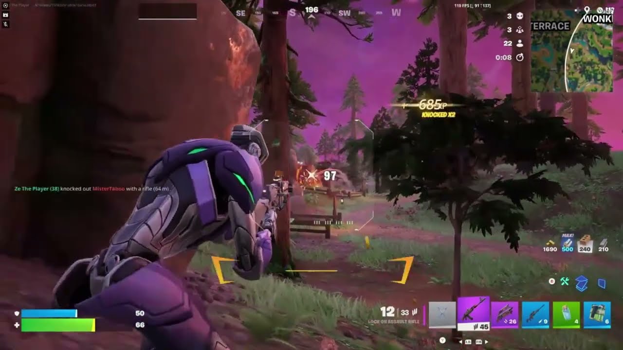 В Fortnite появилась новая штурмовая винтовка с автоматическим наведением! Обновление ко Дню свят...