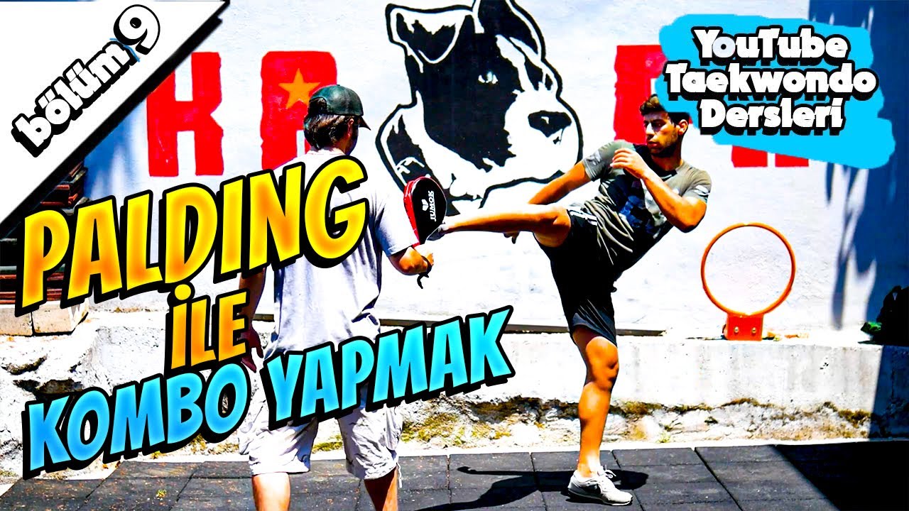 TEKVANDO TEKMELERİ İLE NASIL KOMBO YAPILIR ?  - Tekme Teknikleri / YouTube Tekvando Dersleri #9