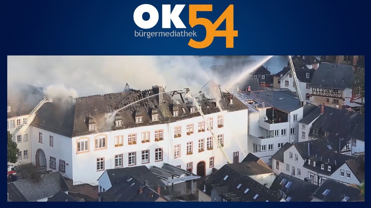 Nach dem verheerenden Feuer in Saarburg