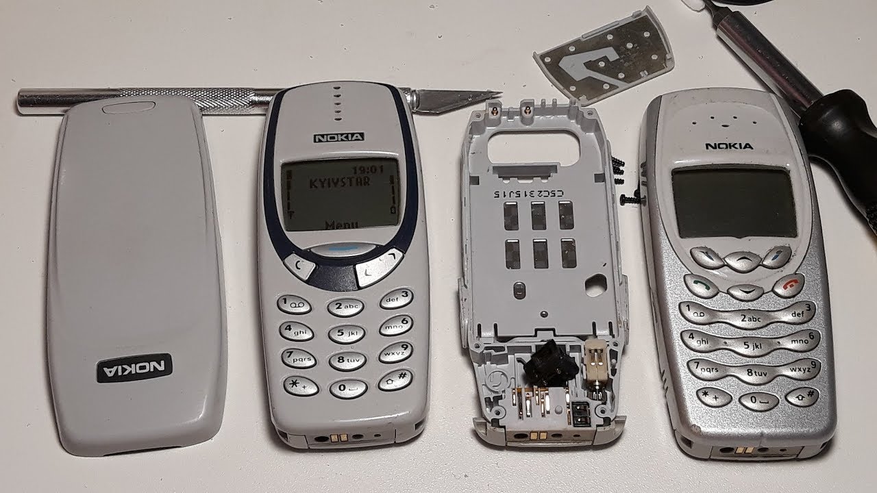 Трудное восстановление ретро телефона Nokia 3330 из Германии с аукциона